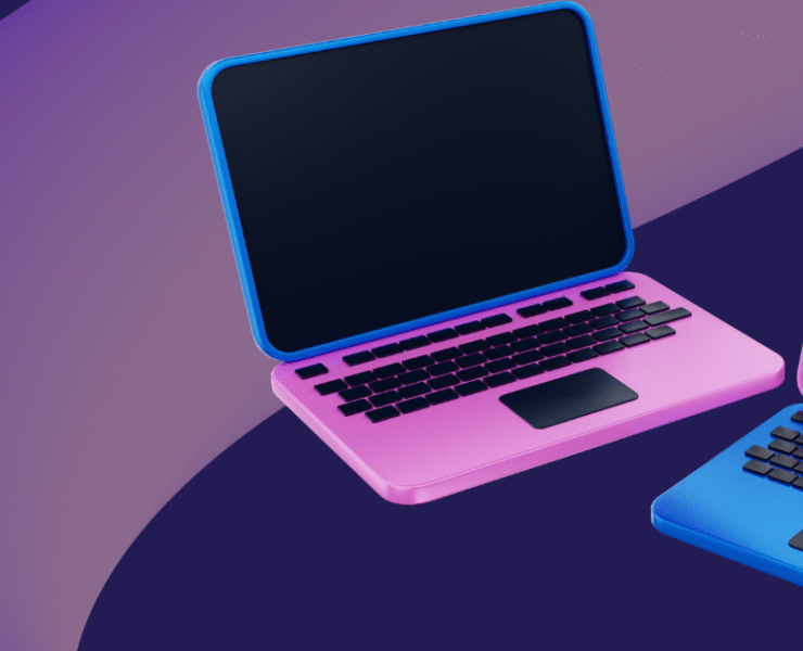 cyber computer achtegrond