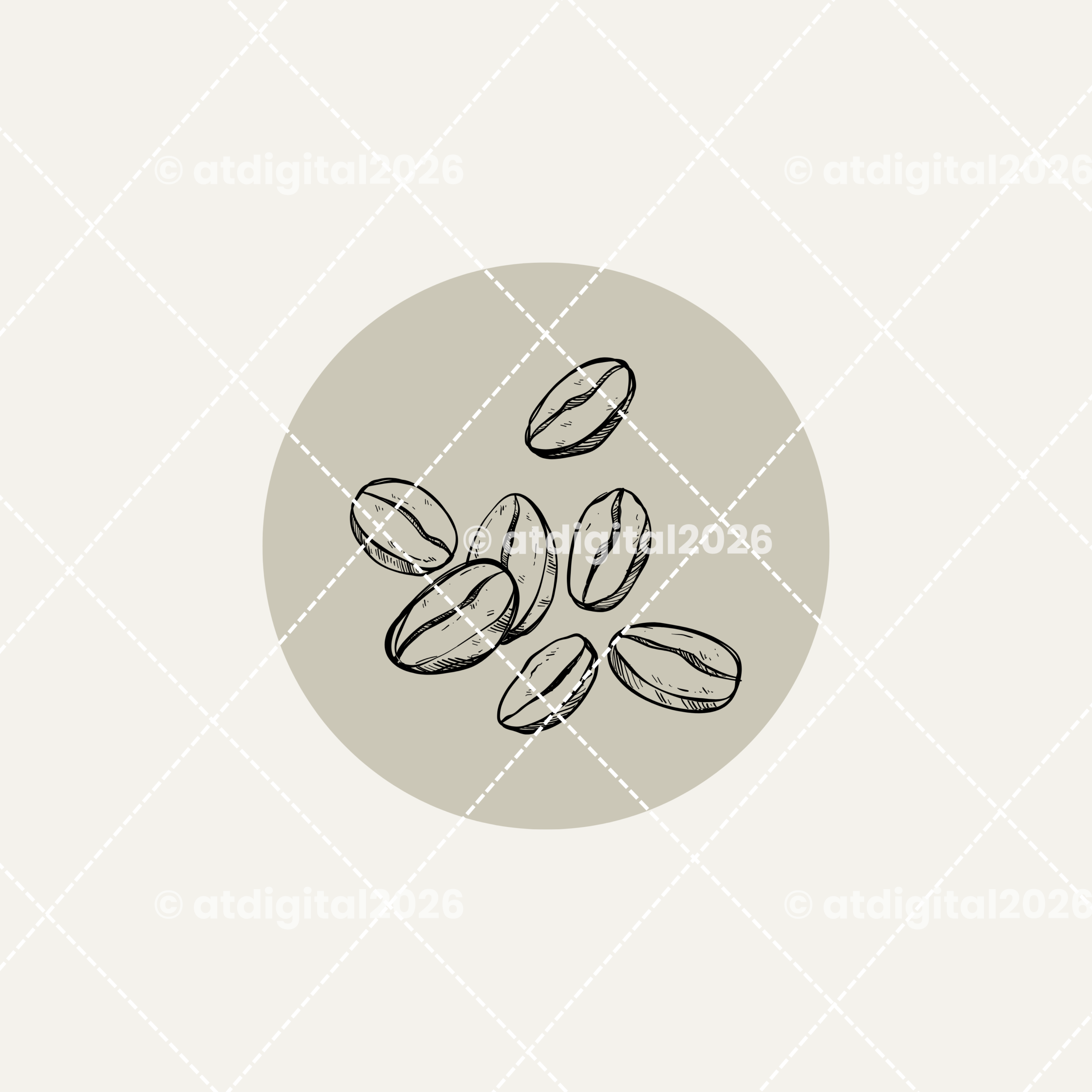 Coffee shop (illustration) - Instagram Templates & Highlights - Afbeelding 6