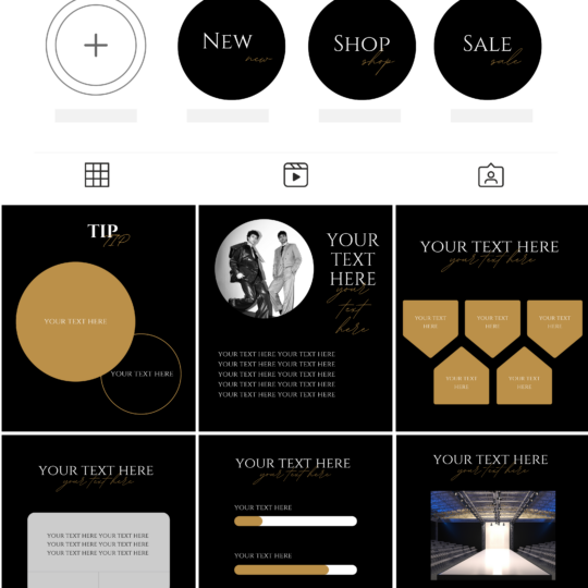 Fashion - Instagram Templates & Highlights
